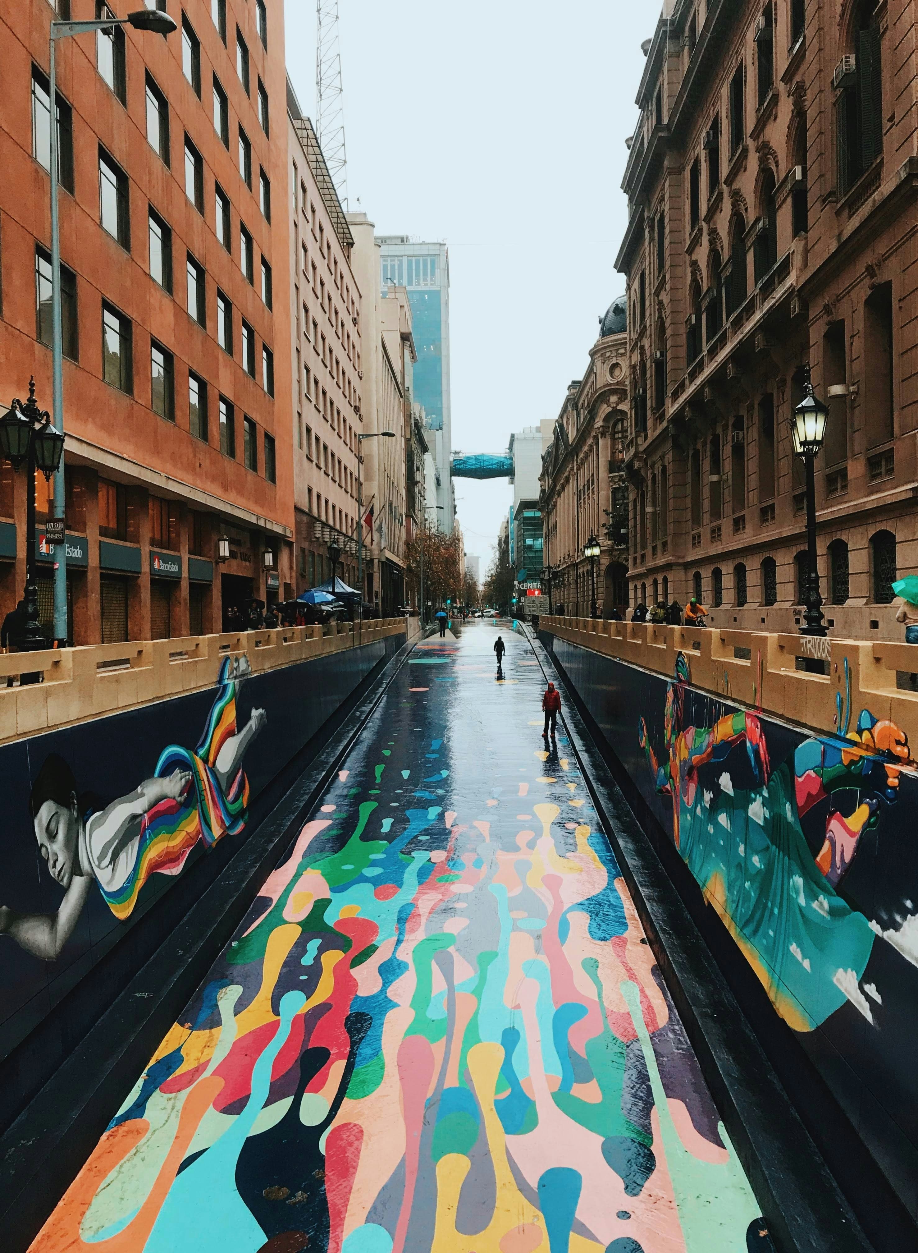 Paseo Bandera, Santiago